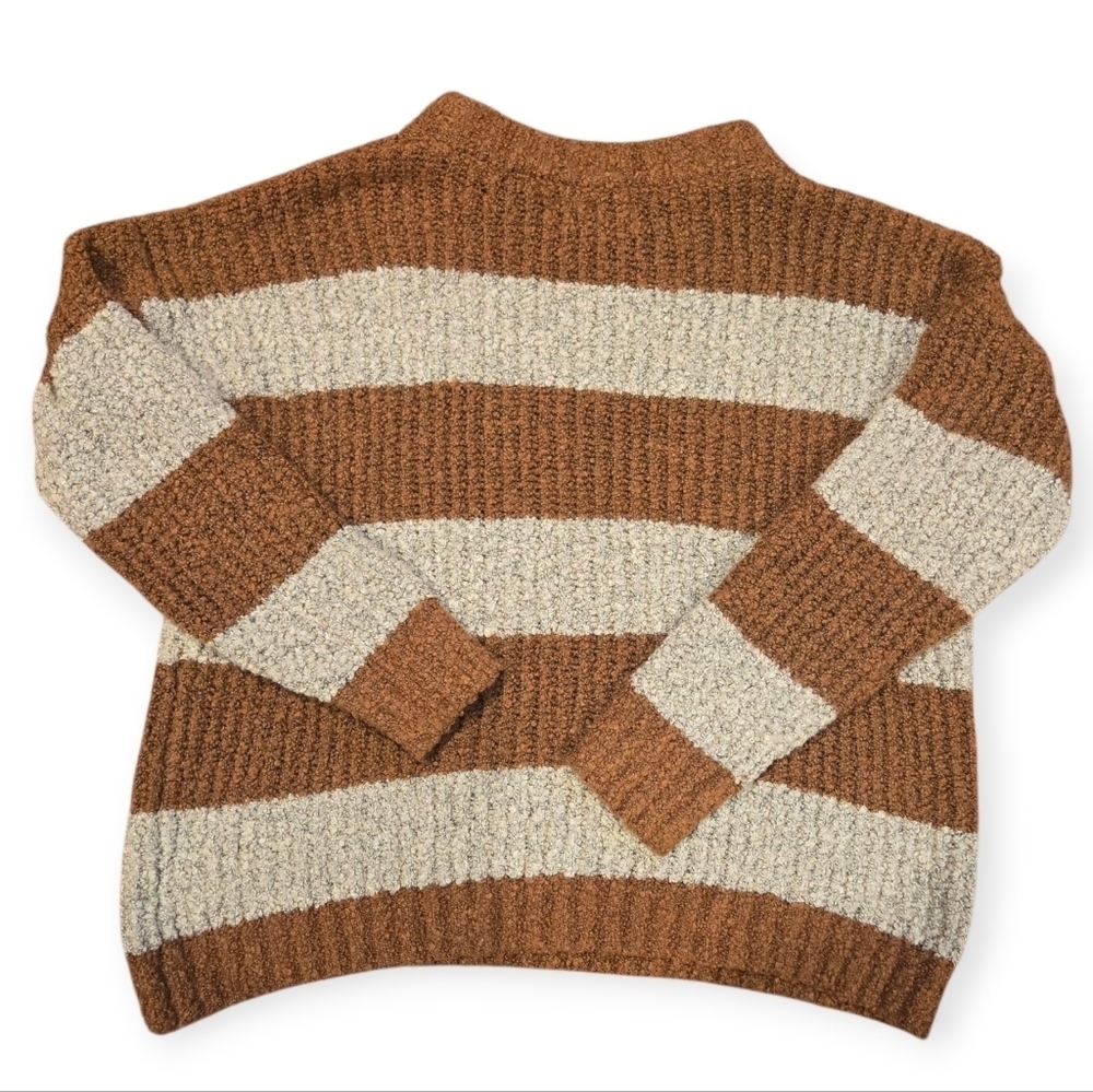 Pink Rose Striped Sweater - Picture 6 of 6